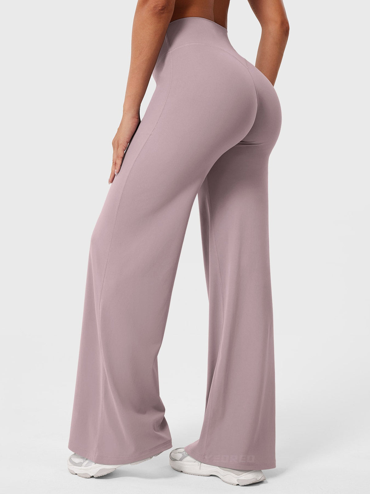 Leggings rectos ALEXA - color Morado Empolvado