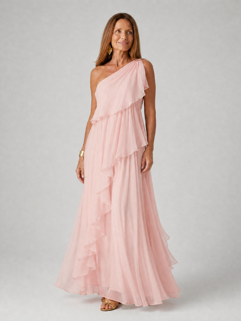 Valeria | Vestido maxi - Rosa