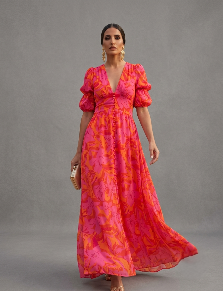ADRIANA | VESTIDO MIXFLORAL