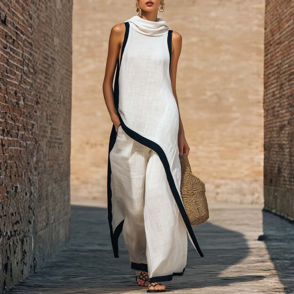 GIOVANNE | CONJUNTO DE LINO ELEGANTE