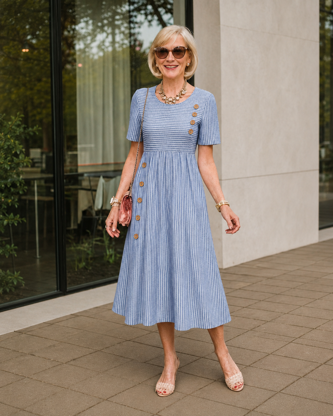 MARTINA | VESTIDO CON BOTONES