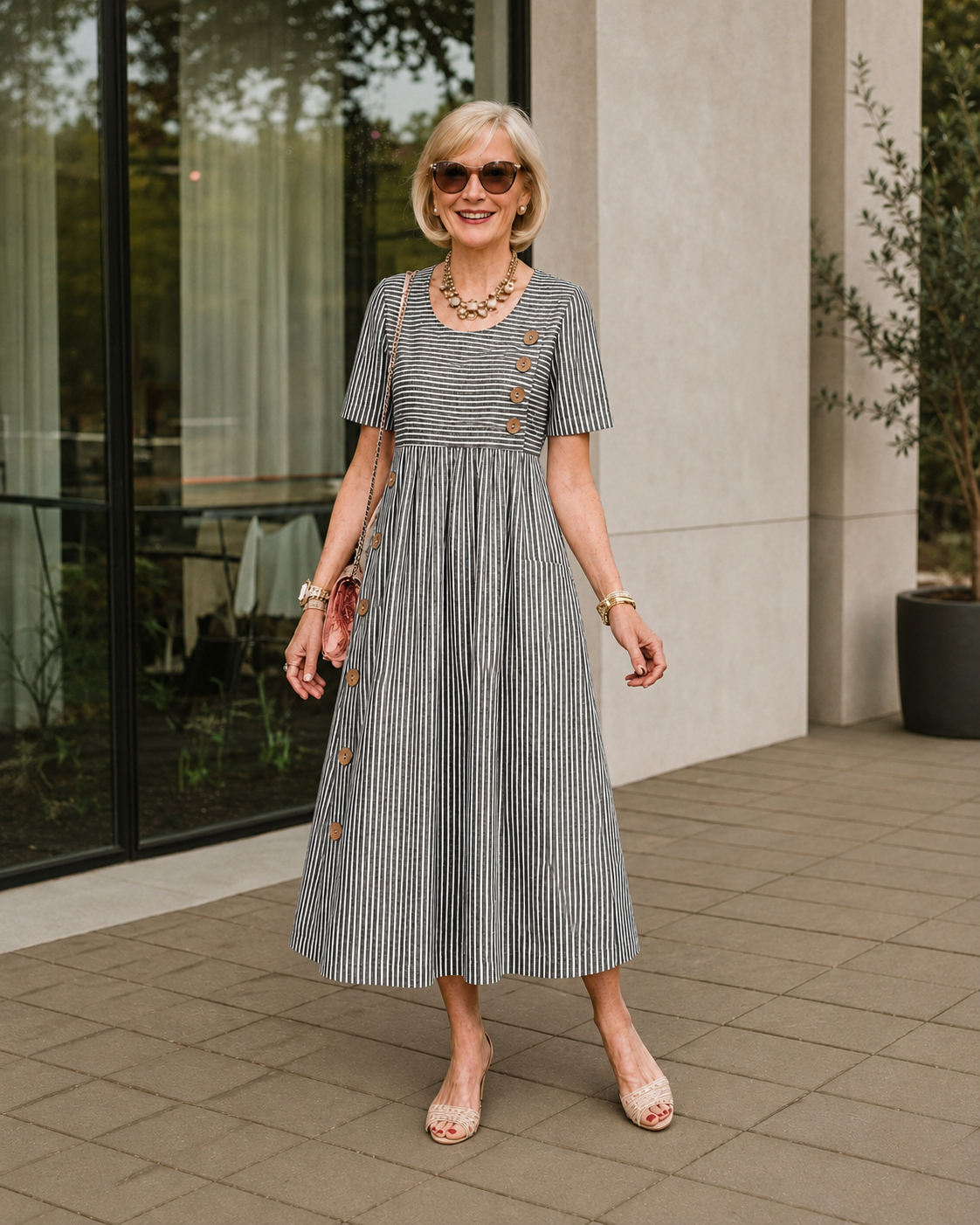MARTINA | VESTIDO CON BOTONES