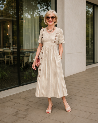 MARTINA | VESTIDO CON BOTONES