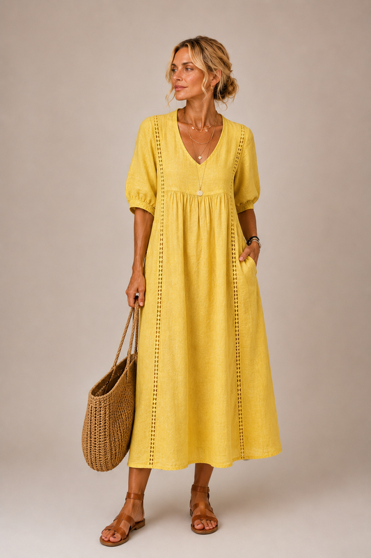 SOFIA | VESTIDO MIDI VERANIEGO
