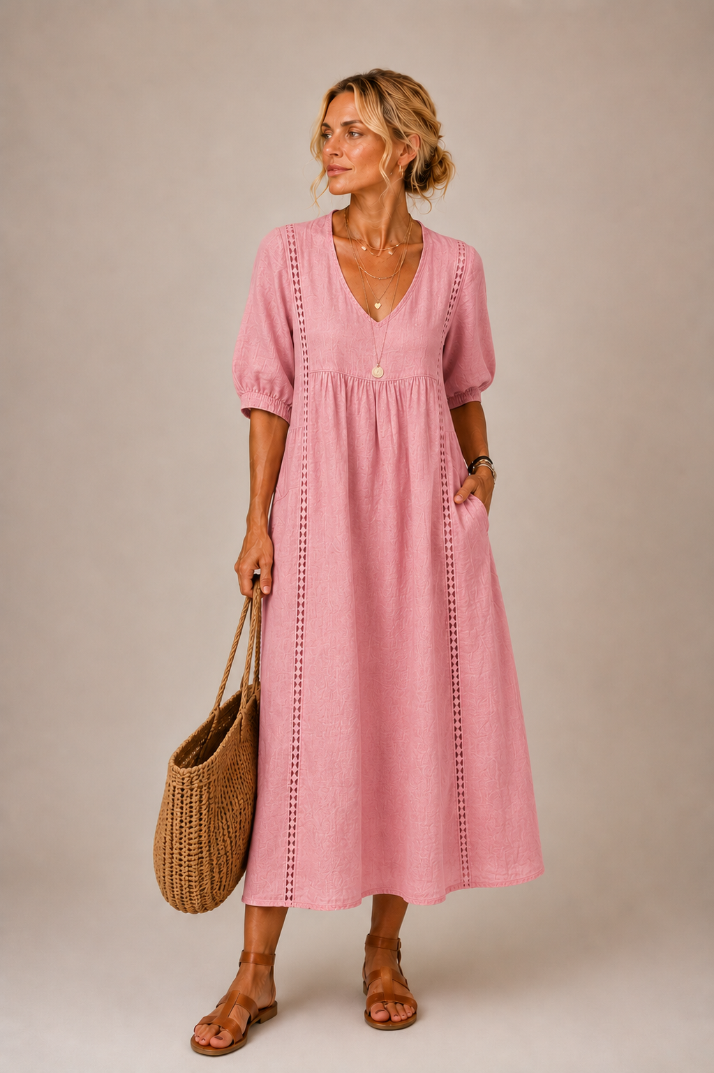 SOFIA | VESTIDO MIDI VERANIEGO