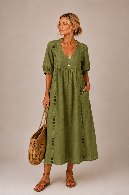 SOFIA | VESTIDO MIDI VERANIEGO