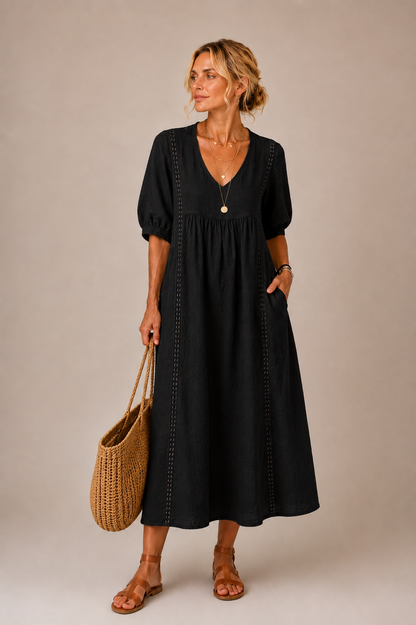 SOFIA | VESTIDO MIDI VERANIEGO