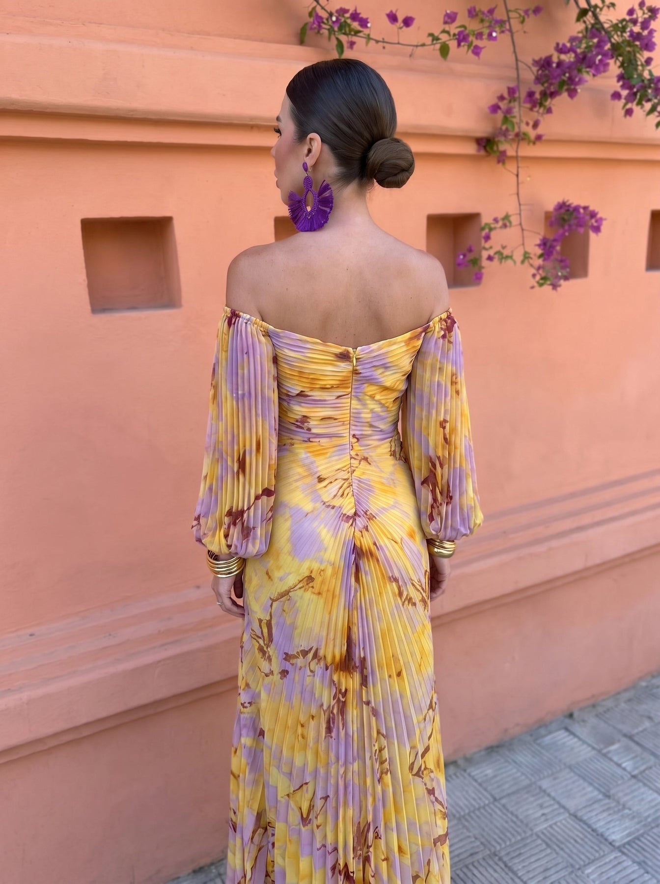 Ludovica | Vestido maxi floral