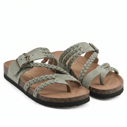 MARGARITA | SANDALIAS ECOLOGICAS CON TIRAS TRENZADAS