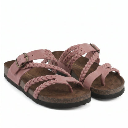 MARGARITA | SANDALIAS ECOLOGICAS CON TIRAS TRENZADAS