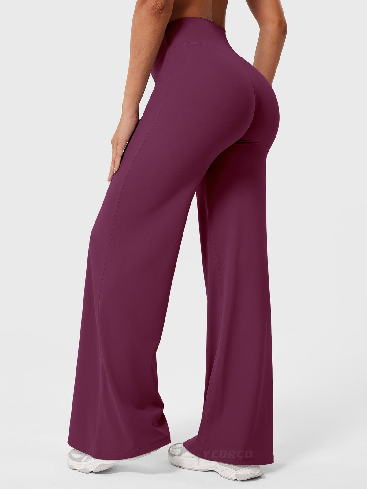 Leggings rectos ALEXA - color Cereza Negra