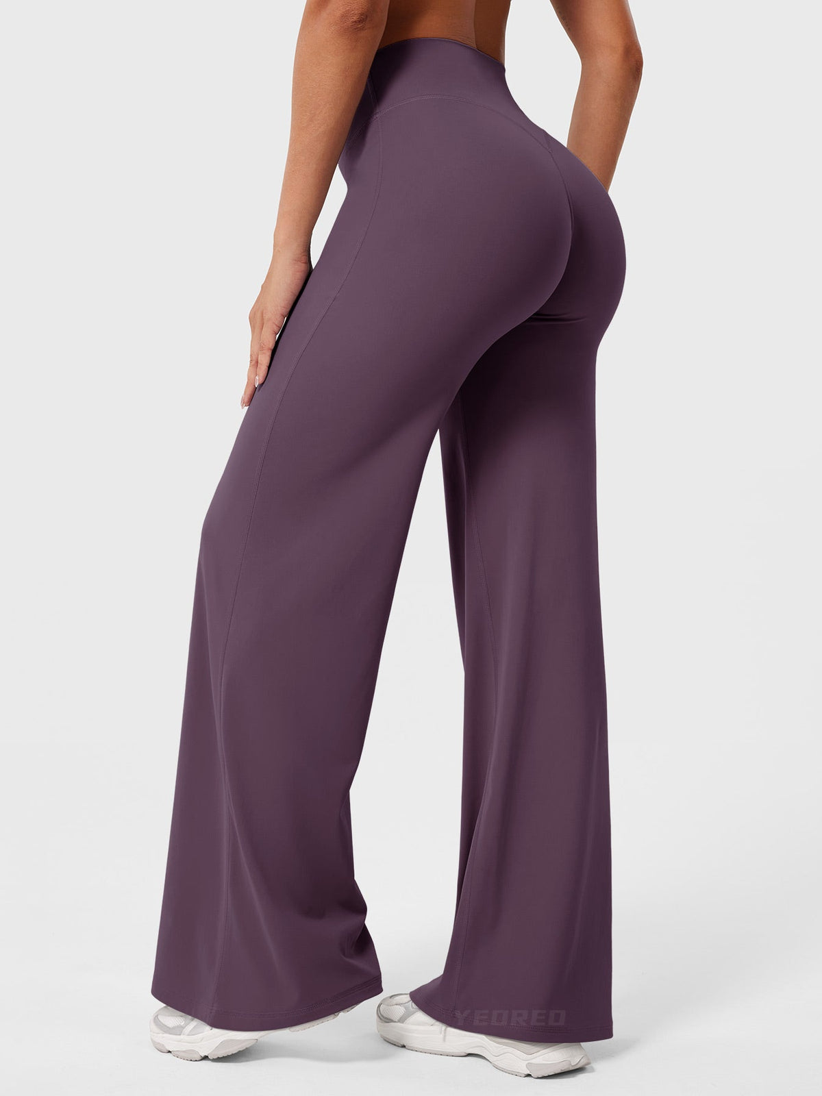 Leggings rectos ALEXA - color Mora Negra