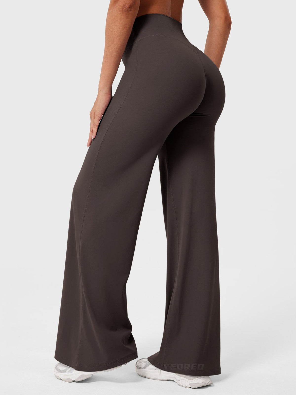 Leggings rectos ALEXA - color Marrón Oscuro